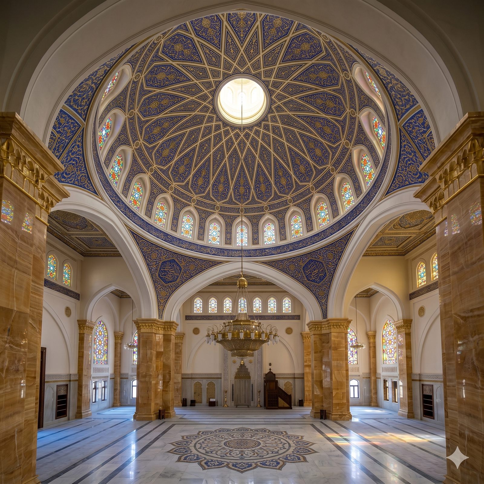 Mosque entrance doors