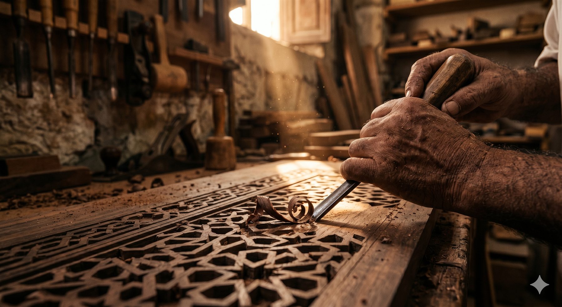 Arabesque Carpentry craftsmanship detail